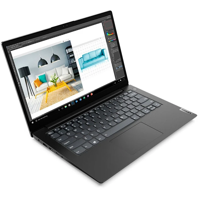 Ноутбук Lenovo V14 G2 ITL 82KA001JRU (14 ", FHD 1920x1080 (16:9), Intel, Core i3, 8 Гб, SSD, 256 ГБ)