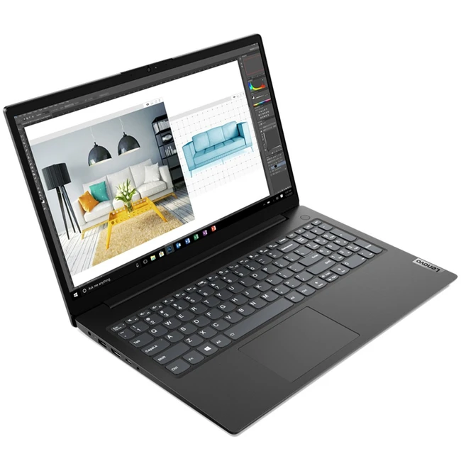 Ноутбук Lenovo V15 G2 ALC 82KD0007RU (15.6 ", FHD 1920x1080 (16:9), AMD, Ryzen 7, 8 Гб, SSD, 256 ГБ, AMD Radeon Vega)