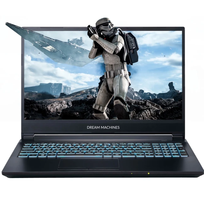Ноутбук Dream Machines G1650-15KZ42 (15.6 ", FHD 1920x1080 (16:9), Intel, Core i5, 16 Гб, SSD, 500 ГБ, nVidia GeForce GTX 1650)