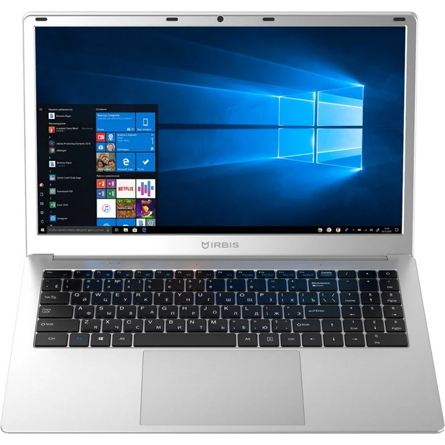 Ноутбук Irbis NB249 (15.6 ", FHD 1920x1080 (16:9), Intel, Pentium, 4 Гб, 128 ГБ, Intel HD Graphics)
