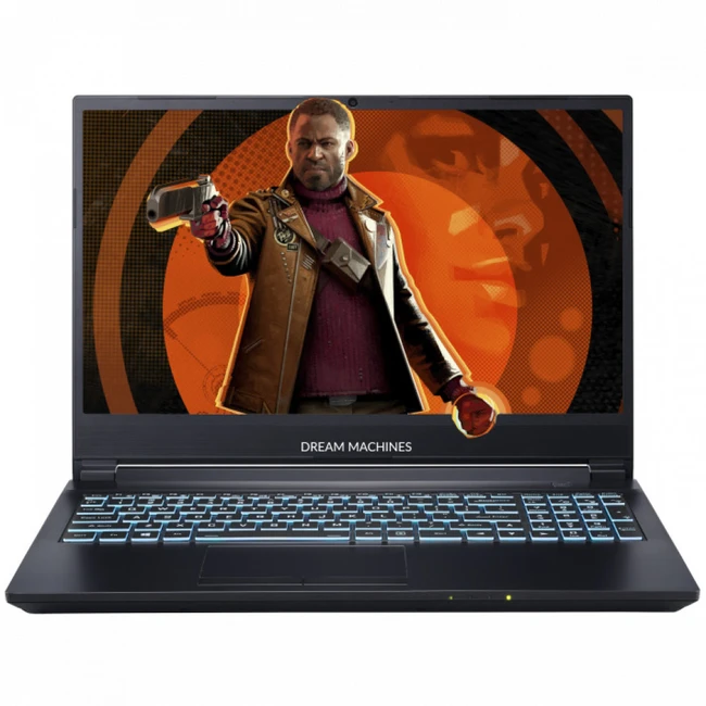 Ноутбук Dream Machines RG3060-15 RG3060-15KZ29 (15.6 ", FHD 1920x1080 (16:9), Intel, Core i7, 16 Гб, SSD, 500 ГБ, nVidia GeForce RTX 3060)