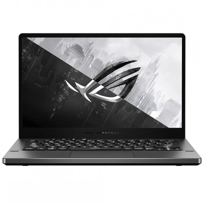 Ноутбук Asus ROG Zephyrus G14 GA401QM-K2049T 90NR05S6-M03940 (14 ", WQHD 2560x1440 (16:9), AMD, Ryzen 7, 16 Гб, SSD, 512 ГБ, nVidia GeForce RTX 3060)