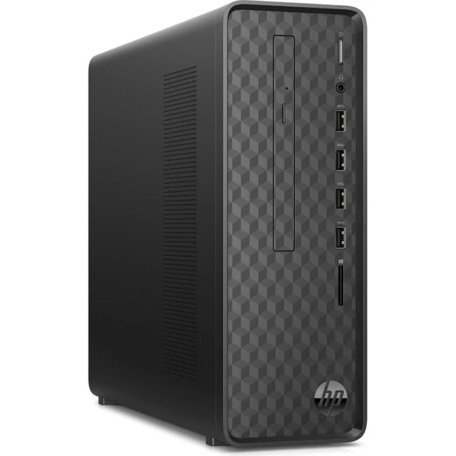 Персональный компьютер HP Slimline S01-aF1008ur 4J0S6EA (Celeron, J4025, 2.0 ГГц, 4 Гб, DDR4-2400, SSD, Windows 10 Home)