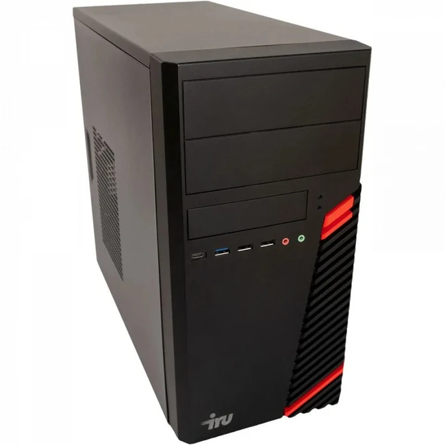 Персональный компьютер iRU Home 310H5SM 1859454 (Core i5, 11400F, 2.6 ГГц, 16 Гб, DDR4-2666, SSD)