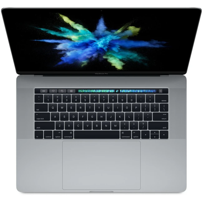 Ноутбук Apple MacBook Pro with Touch Bar MPTR2RU/A (15.4 ", WQXGA+ 2880x1800 (16:10), Core i7, 16 Гб, SSD, 256 ГБ, AMD Radeon Pro 555)