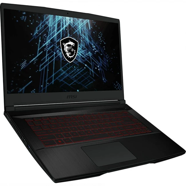 Ноутбук MSI GF63 12HW-006XRU 9S7-16R712-006 (15.6 ", FHD 1920x1080 (16:9), Intel, Core i5, 8 Гб, SSD, 512 ГБ, Intel Arc A370M)