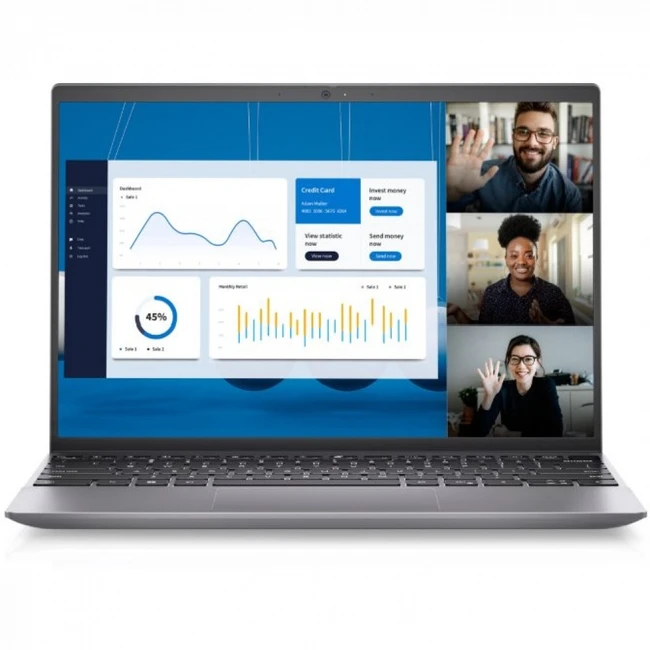 Ноутбук Dell Vostro 5320 210-BDEE-2 (13.3 ", WUXGA 1920x1200 (16:10), Intel, Core i5, 16 Гб, SSD, 512 ГБ, Intel Iris Xe Graphics)