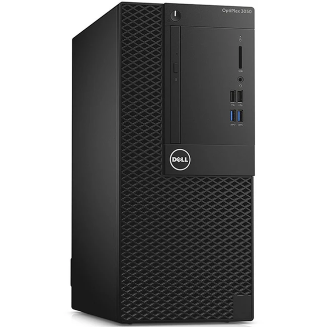 Персональный компьютер Dell Optiplex 3050 MT 3050-0108 (Core i3, 6100, 3.7 ГГц, 8 Гб, HDD, Windows 10 Pro)