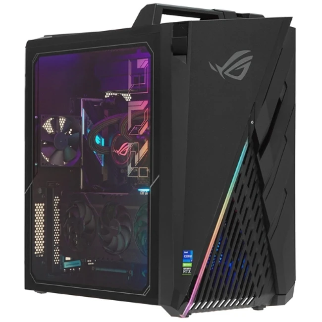 Персональный компьютер Asus ROG Strix GT35 G35CG-1170KF002W 90PF02N1-M04240 (Core i7, 11700KF, 3.6 ГГц, 32 Гб, DDR4-3200, HDD и SSD, Windows 11 Home)