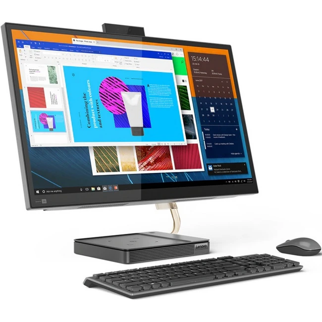 Моноблок Lenovo IdeaCentre AIO 5 27IOB6 F0G4009GRU (27 ", Intel, Core i5, 11400T, 1.3 ГГц, 16 Гб, HDD и SSD, 1 Тб, 256 Гб)