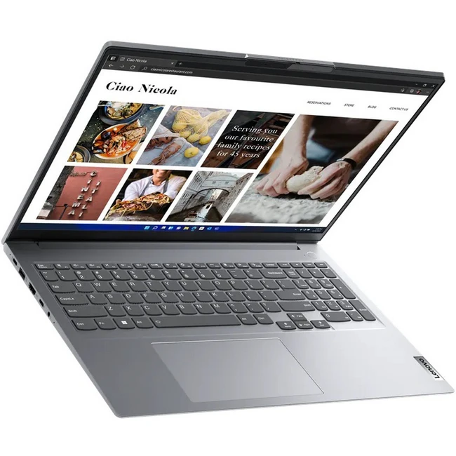Ноутбук Lenovo ThinkBook 16 G4+ IAP 21CY001PRU (16 ", WQXGA 2560x1600 (16:10), Intel, Core i5, 16 Гб, SSD, 512 ГБ, NVIDIA GeForce RTX 2050)