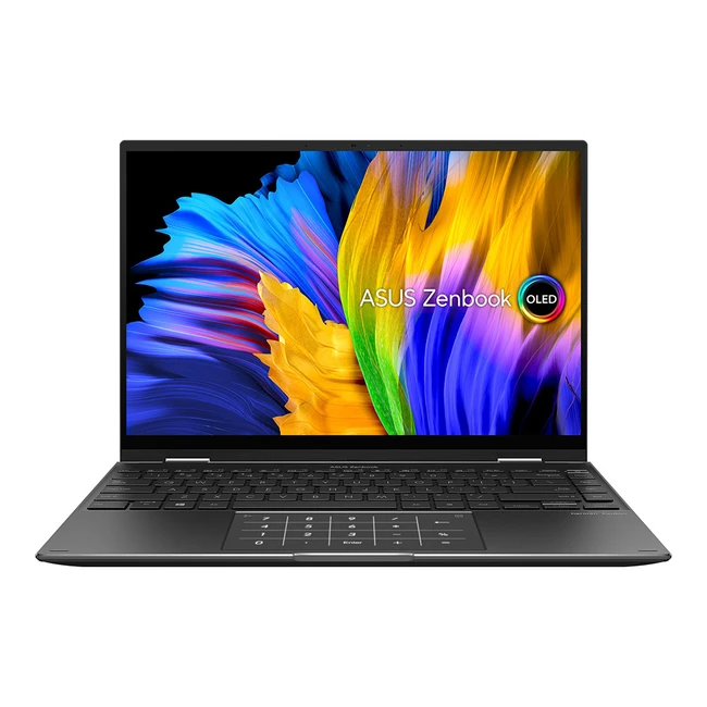 Ноутбук Asus ZenBook14 Flip OLED UN5401QA-KN219 90NB0V31-M00AL0 (14 ", WQXGA+ 3200x1800 (16:9), AMD, Ryzen 7, 16 Гб, 1 ТБ, AMD Radeon Vega)