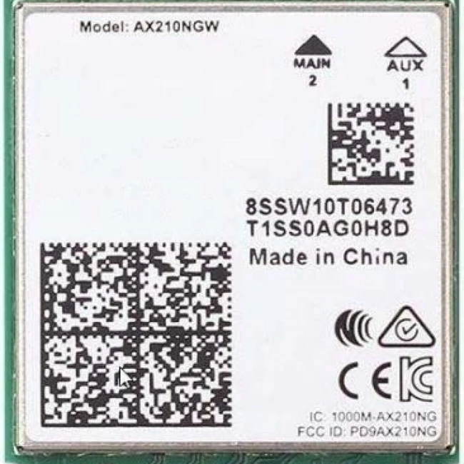 Сетевая карта Intel AX210.NGWG.NV Wi-Fi 6E AX210