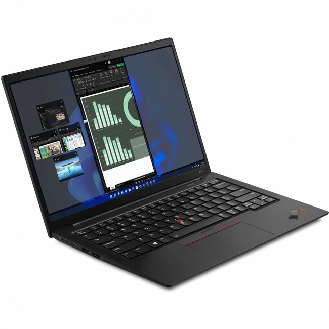 Ноутбук Lenovo ThinkPad X1 Carbon Gen 10 (21CCS9Q401) 21CCS9Q401/M (14 ", WUXGA 1920x1200 (16:10), Intel, Core i7, 16 Гб, SSD, 512 ГБ, Intel Iris Xe Graphics)