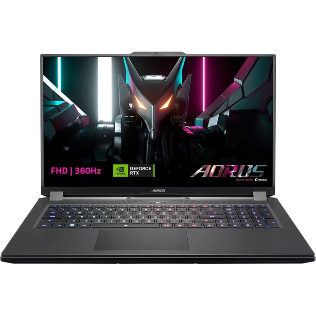 Ноутбук Gigabyte AORUS 17H BXF-74KZ554SH (17.3 ", FHD 1920x1080 (16:9), Intel, Core i7, 16 Гб, SSD, 1 ТБ, NVIDIA GeForce RTX 4080)