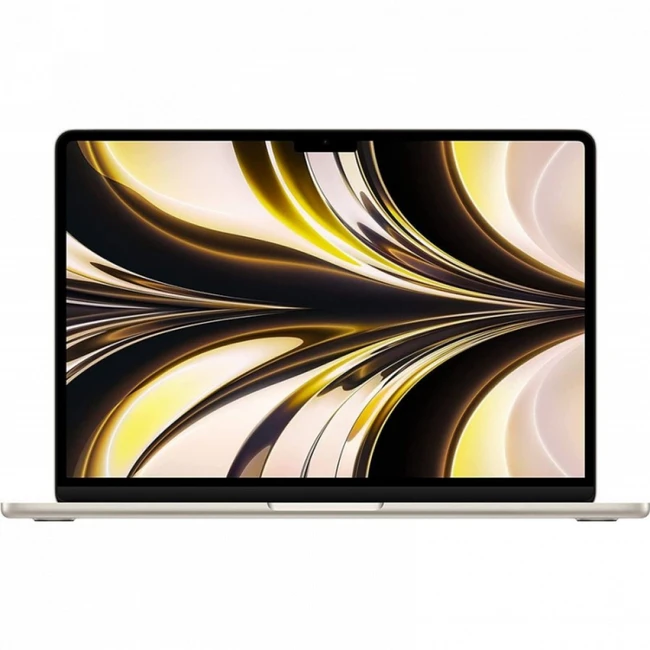 Ноутбук Apple MacBook Air 13.6" M2 Starlight MC7W4B/A (13.6 ", WQXGA 2560x1664 (16:10), Apple, Apple M2 series, 16 Гб, SSD, 256 ГБ, Apple M2 10-Core)