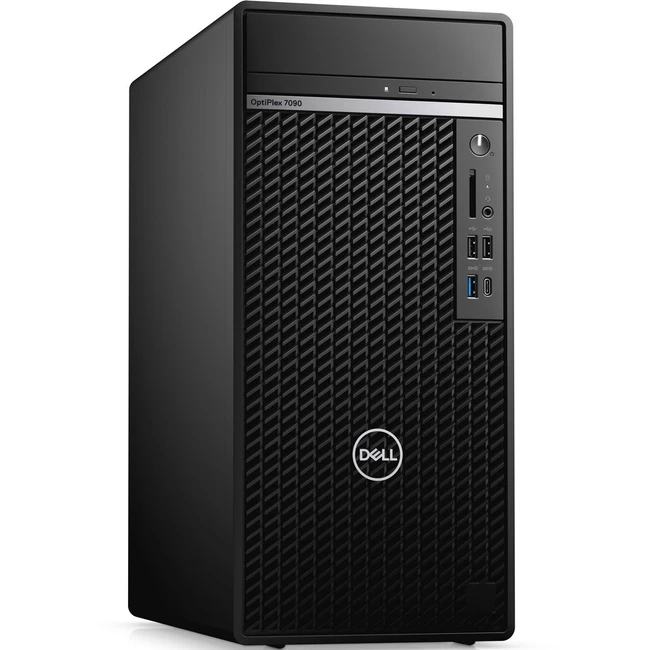 Персональный компьютер Dell OptiPlex 7090 Tower 210-AYVE. (Core i7, 11700, 2.5 ГГц, 16 Гб, DDR4-2666, SSD, Windows 11 Pro)