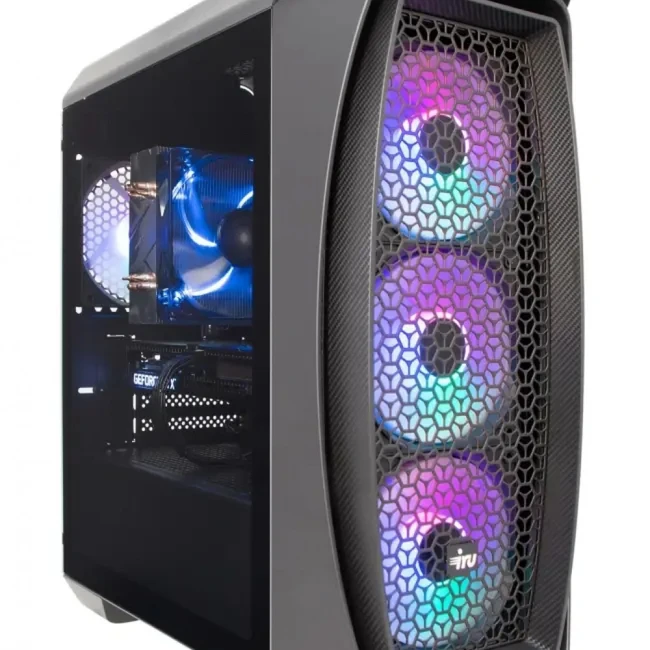 Персональный компьютер iRU Corp 520B5G 2128810 (Ryzen 5, 5600, 3.5 ГГц, 16 Гб, DDR4-3200, SSD)