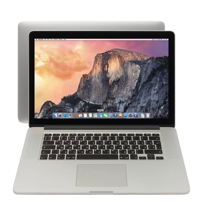 Ноутбук Apple MacBook Pro 15.4 MJLQ2RU/A (15.4 ", WQXGA+ 2880x1800 (16:10), Core i7, 16 Гб, SSD, 256 ГБ, Intel Iris Pro Graphics)