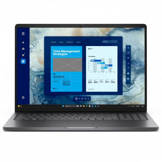 Ноутбук Dell Pro 16 PC16250 BTO121_PC16250_EMEA_210-BQHB 16 ", WUXGA 1920x1200 (16:10), Intel, Core Ultra 7, 16 Гб, 512 ГБ, Intel Graphics, Windows 11 Pro