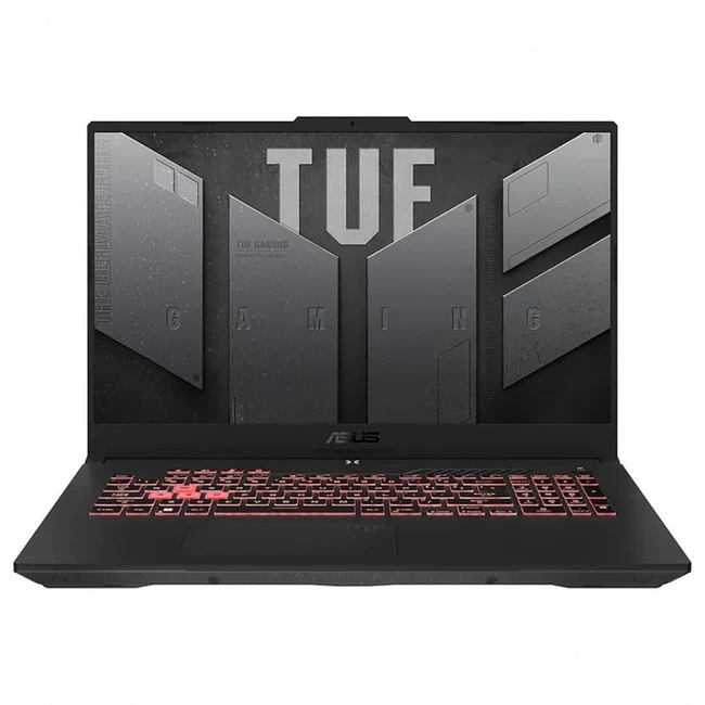Ноутбук Asus TUF Gaming A17 FA707XV-HX017 90NR0E95-M00140 (17.3 ", FHD 1920x1080 (16:9), AMD, Ryzen 9, 16 Гб, 512 ГБ, NVIDIA GeForce RTX 4060)