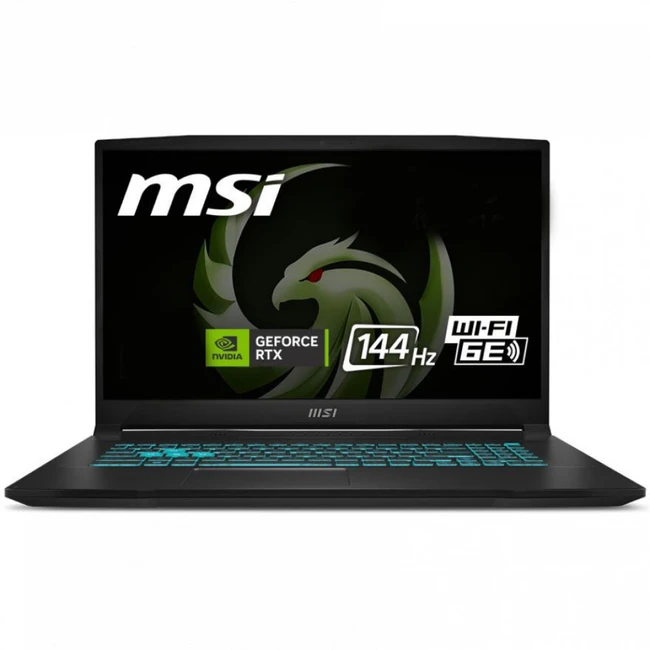 Ноутбук MSI Bravo 17 9S7-17LN11-063 (17.3 ", FHD 1920x1080 (16:9), AMD, Ryzen 7, 16 Гб, 1 ТБ, NVIDIA GeForce RTX 4060, Windows 11 Home)