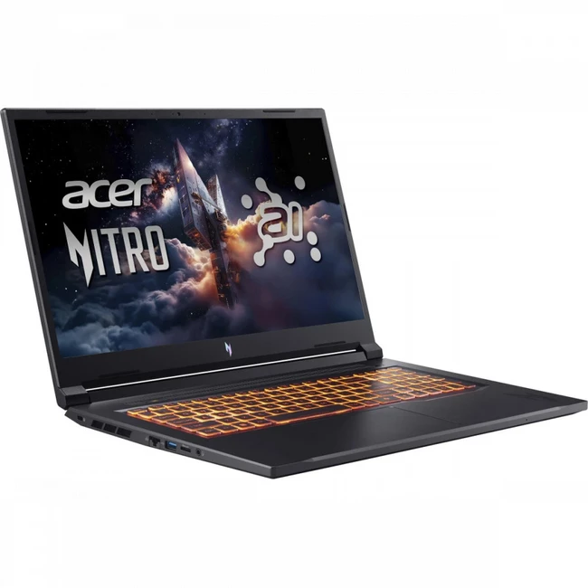 Ноутбук Acer Nitro V 17 AI ANV17-41 NH.QYVCD.00B 17.3 ", FHD 1920x1080 (16:9), AMD, Ryzen 7, 16 Гб, 512 ГБ, nVidia GeForce RTX 5060