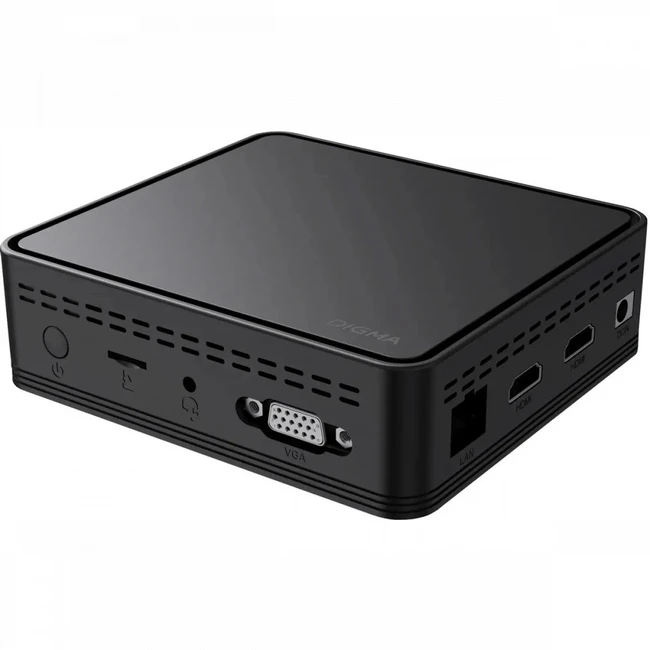 Персональный компьютер Digma Mini Office DPCN-4BXW01 (Celeron, N4020, 1.1 ГГц, 4 Гб, DDR4-3200, SSD, Windows 11 Pro)