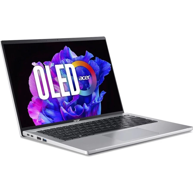 Ноутбук Acer Swift Go 14 SFG14-71 NX.KMZER.006 (14 ", 3K 2880х1620 (16:9), Intel, Core i3, 8 Гб, SSD, 512 ГБ, Intel Iris Xe Graphics)