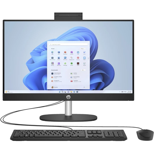 Моноблок HP All-in-One 24-cr0019ci 7Y0B5EA 23.8 ", AMD, Ryzen 5, 7520U, 2.8 ГГц, 8 Гб, SSD, 512 Гб