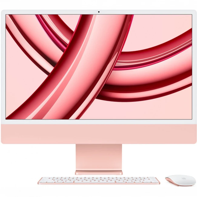 Моноблок Apple iMac 24" 2023 M3 MQRU3RU/A (24 ", Apple, Apple M3 Series, M3, 2.75 ГГц, 8 Гб, SSD, 512 Гб)