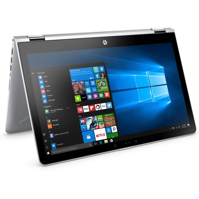 Ноутбук HP Pavilion x360 14-ba021ur 1ZC90EA (14 ", FHD 1920x1080 (16:9), Core i5, 6 Гб, HDD и SSD, 128 ГБ, nVidia GeForce 940MX)