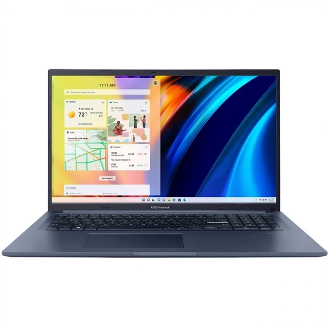 Ноутбук Asus Vivobook 17 X1704VA 90NB10V2-M00A90 (17.3 ", FHD 1920x1080 (16:9), Intel, Core i7, 16 Гб, 512 ГБ, Intel Iris Xe Graphics)