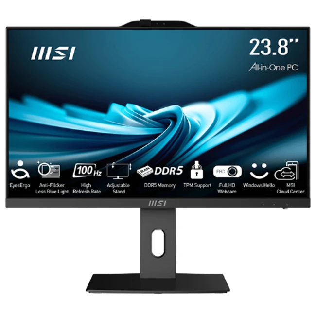 Моноблок MSI PRO AP242P 14M-662XRU 9S6-AE0621-662 (23.8 ", Intel, Core i3, 14100, 3.5 ГГц, 16 Гб, SSD, 512 Гб)