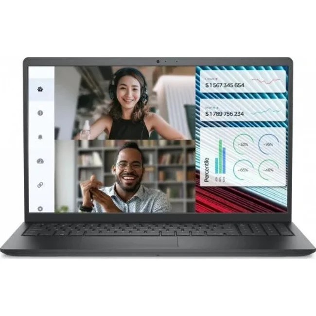 Ноутбук Dell Vostro 3520 210-BECX N1610PVNB3520EMEA01_UBU (15.6 ", FHD 1920x1080 (16:9), Intel, Core i5, 8 Гб, SSD, 512 ГБ, Intel Iris Xe Graphics)