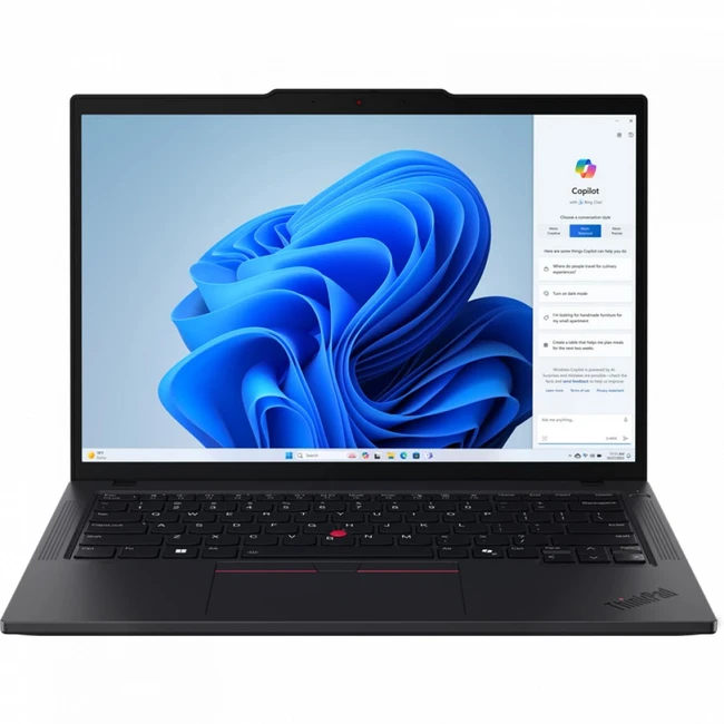 Ноутбук Lenovo ThinkPad T14 G5 T 21ML0050RT (14 ", WUXGA 1920x1200 (16:10), Intel, Core Ultra 5, 16 Гб, SSD, 512 ГБ, Intel Arc Graphics)