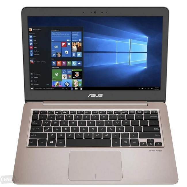 Ноутбук Asus Zenbook UX461UN-E1062T 90NB0GD1-M01120 (14 ", FHD 1920x1080 (16:9), Core i5, 8 Гб, SSD, 256 ГБ, nVidia GeForce MX150)
