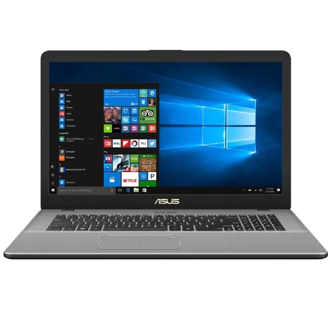 Ноутбук Asus VivoBook Pro 17 N705UN-GC112T 90NB0GV1-M01390 (17.3 ", FHD 1920x1080 (16:9), Core i5, 8 Гб, HDD и SSD, 128 ГБ, nVidia GeForce MX150)