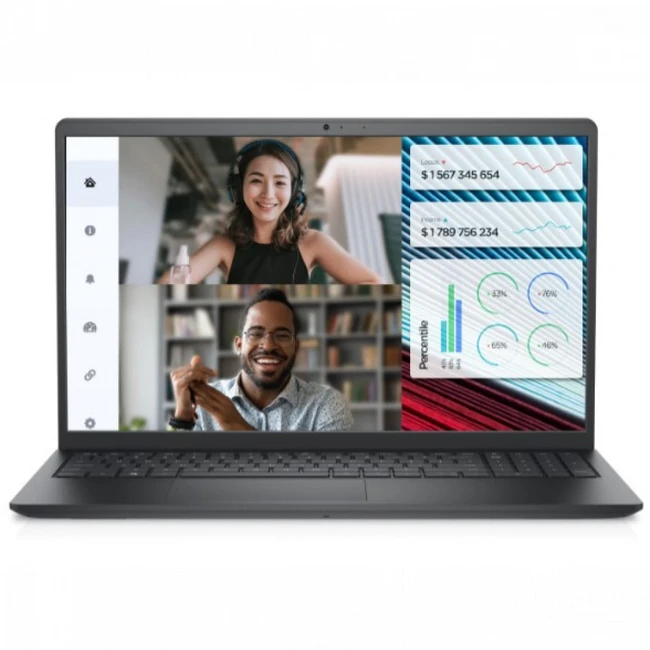 Ноутбук Dell Vostro 3520 210-BECX N3001PVNB3520EMEA01_UBU (15.6 ", FHD 1920x1080 (16:9), Intel, Core i3, 8 Гб, SSD, 512 ГБ, Intel UHD Graphics)