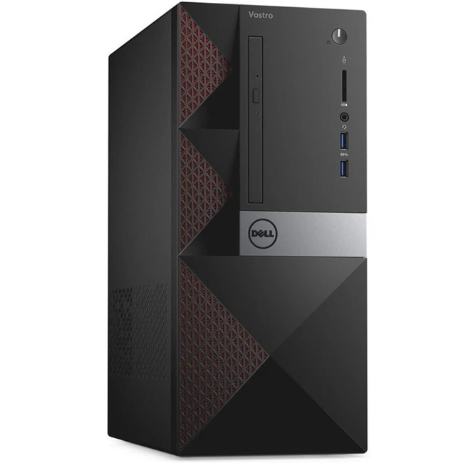 Персональный компьютер Dell Vostro 3668 MT 3668-1771 (Core i3, 7100, 3.9 ГГц, 4 Гб, HDD, Windows 10 Pro)
