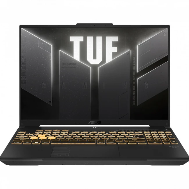 Ноутбук Asus TUF F16 FX607VU-RL061 90NR0N06-M002T0 (16 ", WUXGA 1920x1200 (16:10), Intel, Core 5, 16 Гб, SSD, 512 ГБ, nVidia GeForce RTX 4050)