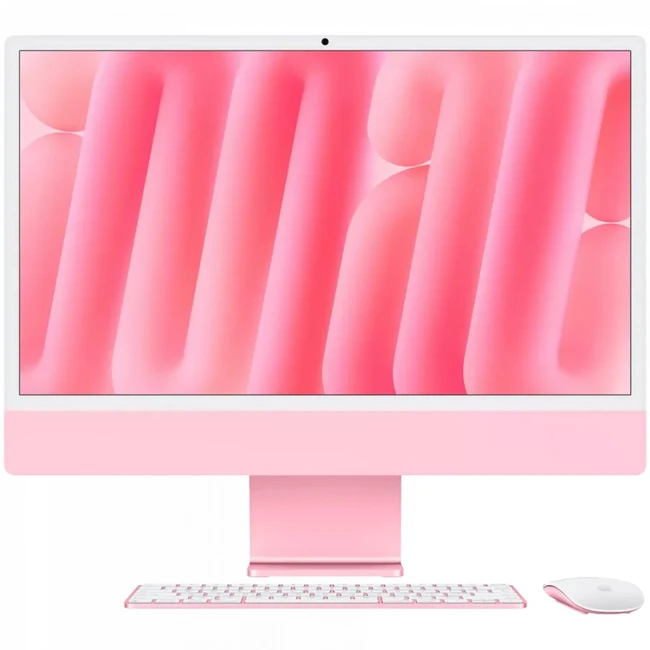 Моноблок Apple iMac 24" M4 MWV43RU/A (24 ", Apple, Apple M4 Series, Apple M4 10-Core, 2.5 ГГц, 16 Гб, SSD, 256 Гб)