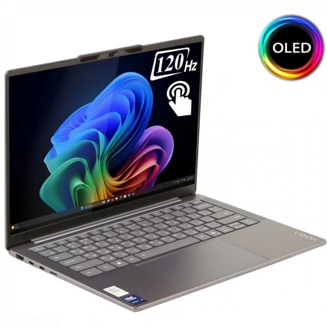 Ноутбук Lenovo Yoga Slim 7 14ILL10 83JX000DRK (14 ", WQXGA+ 2880x1800 (16:10), Intel, Core Ultra 5, 16 Гб, SSD, 1 ТБ, Intel Arc Graphics)