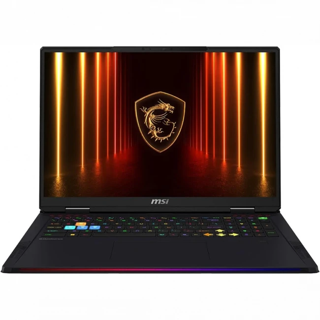 Ноутбук MSI Raider 18 HX AI A2XWJG-651KZ 9S7-182462-651 18 ", 4K Ultra HD + 3840x2400 (16:10), Intel, Core Ultra 9, 64 Гб, 4 ТБ, nVidia GeForce RTX 5090, Windows 11 Home