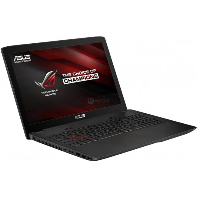 Ноутбук Asus ROG GL552VW-CN947T 90NB09I3-M12340 15.6 ", FHD 1920x1080 (16:9), Core i7, 12 Гб, 128 ГБ, nVidia GeForce GTX 960M, Windows 10 Home