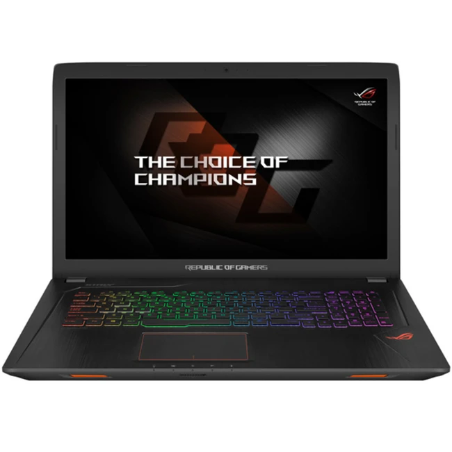 Ноутбук Asus GL753VE GL753VE-GC079T (17.3 ", FHD 1920x1080 (16:9), Core i7, 8 Гб, HDD, nVidia GeForce GTX 1050 Ti)