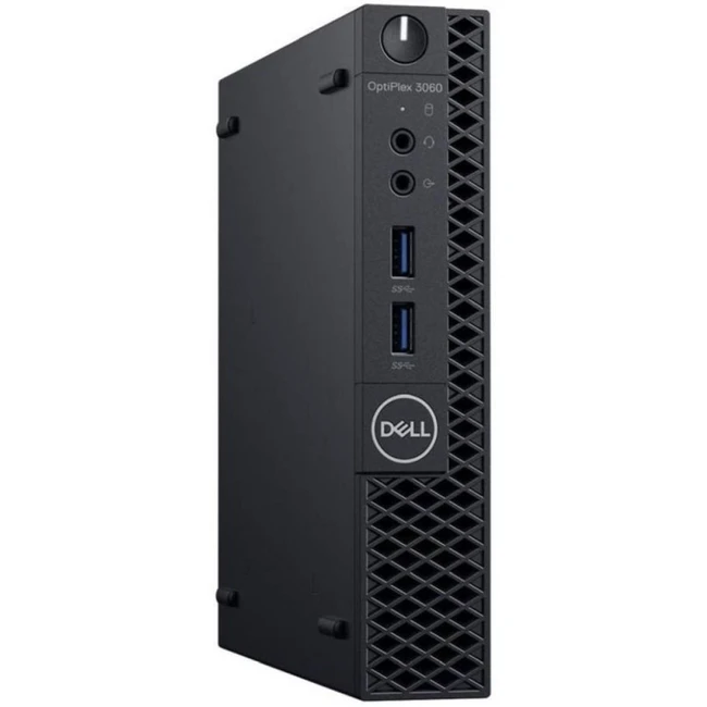 Персональный компьютер Dell OptiPlex 3060 MFF 3060-7618 (Core i5, 8500T, 2.1 ГГц, 8 Гб, SSD, Windows 10 Pro)