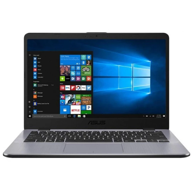 Ноутбук Asus VivoBook 14 X405UA 90NB0FA9-M10200 (14 ", HD 1366x768 (16:9), Core i3, 4 Гб, 256 ГБ, Intel HD Graphics, Windows 10 Home)