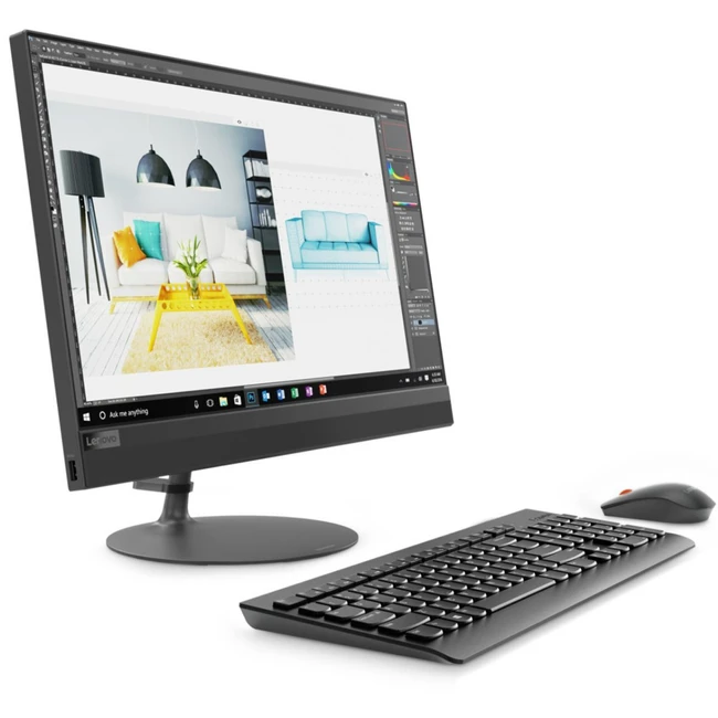 Моноблок Lenovo IdeaCentre AiO 520-24ICB F0DJ0023RK (23.8 ", Intel, Pentium, G5400T, 3.1 ГГц, 4 Гб, HDD, 1 Тб)
