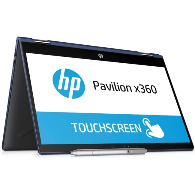 Ноутбук HP Pavilion x360 14-cd0008ur 4GU42EA (14 ", FHD 1920x1080 (16:9), Core i5, 8 Гб, HDD и SSD, 128 ГБ, nVidia GeForce MX130)
